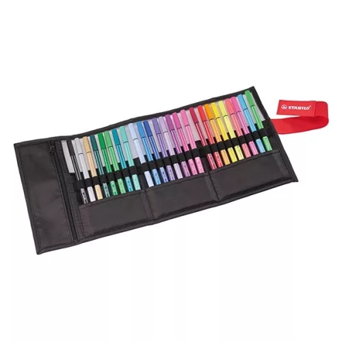 Filctoll STABILO Pen 68 Arty feltekerhető 25 darabos