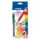 Színes ceruza LYRA Osiris aquarell ecsettel 12 darabos