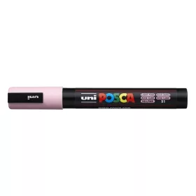 Filctoll UNI Posca PC-5M világos rózsaszín