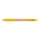 Zseléstoll ZEBRA Sarasa nyomógombos 0,5 mm sárga