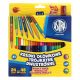 Színes ceruza ASTRA duo ajándék hegyezővel 24 színű