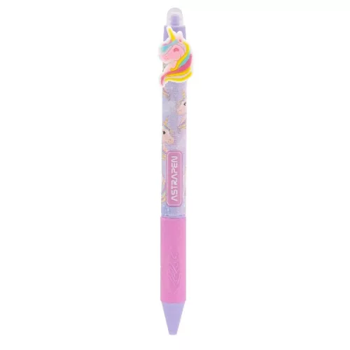 Golyóstoll ASTRA PEN radírozható pasztell unikorn 0,5 mm