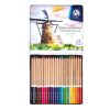 Színes ceruza ASTRA hengeres fémdobozos 24 színű