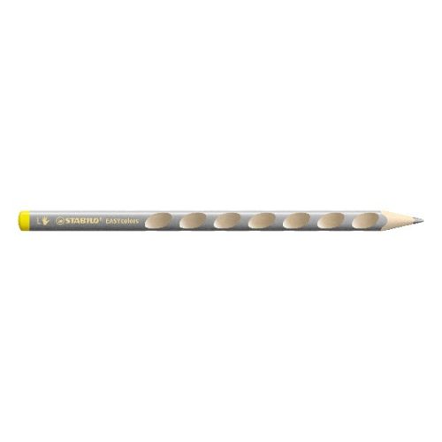 Színes ceruza STABILO Easycolors háromszögletű balkezes ezüst