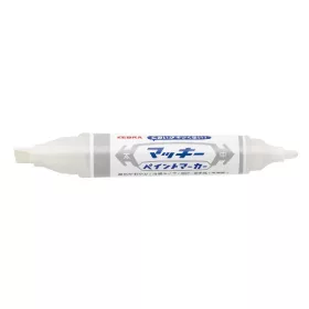   Lakkmarker kétvégű ZEBRA Mckie olajbázisú vastag 2-8 mm fehér