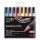 Filctoll UNI Posca PC-5M pasztell színek 8 darabos