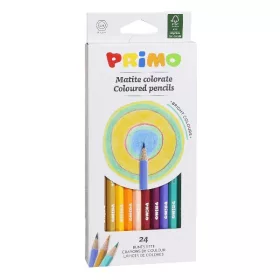 Színes ceruza PRIMO hatszögletű 24 darabos