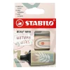Szövegkiemelő készlet STABILO Boss Mini Naturevibes 3 darabos