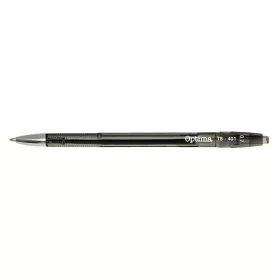 Golyóstoll OPTIMA nyomógombos TB 401 0,7 mm fekete