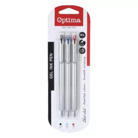 Zseléstoll OPTIMA Stella 0,7mm vegyes színek 3 darabos