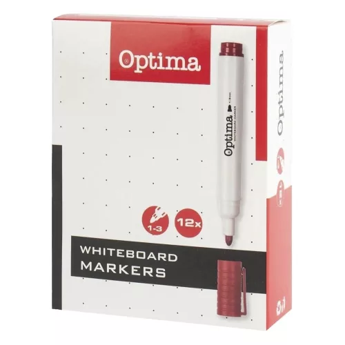 Táblamarker OPTIMA piros