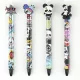 Zseléstoll NEBULO nyomógombos radírozható 0,7 mm Panda II.