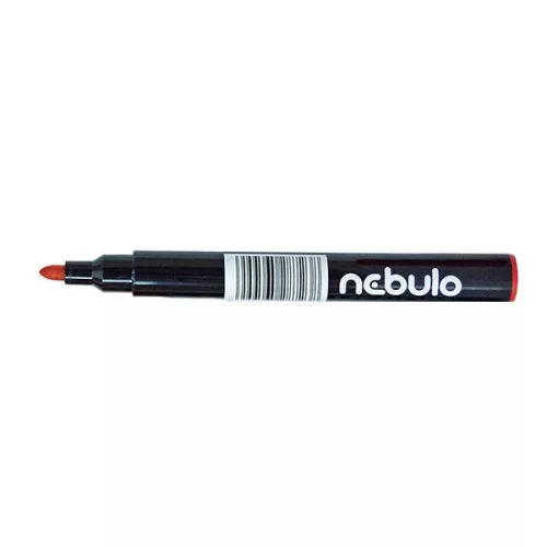 Alkoholos marker NEBULO 233-S kerek piros