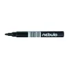 Alkoholos marker NEBULO 233-S kerek fekete