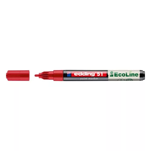 Lakkmarker EDDING 51 1-2 mm piros