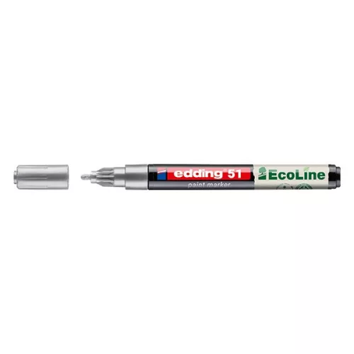 Lakkmarker EDDING 51 1-2 mm ezüst