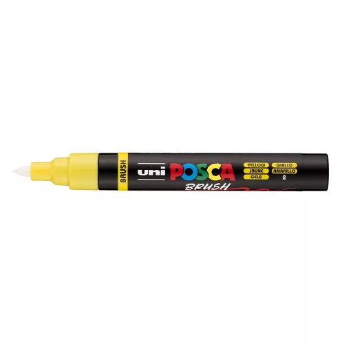 Filctoll UNI Posca PC-5BR ecsethegyű sárga