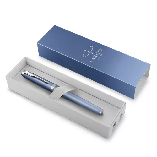 Töltőtoll PARKER Royal IM Rituals kék ezüst klipsz