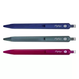   Zseléstoll SPOKO Mystique nyomógombos 0,5 mm kék írásszín vegyes színben