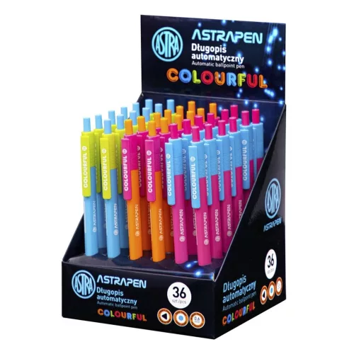Golyóstoll ASTRA PEN háromszögletű 0,6 mm