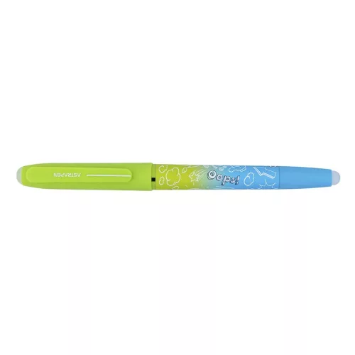 Golyóstoll ASTRA PEN radírozható neon 0,6 mm