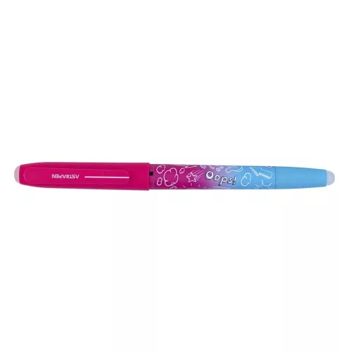 Golyóstoll ASTRA PEN radírozható neon 0,6 mm