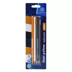   Grafitceruza ASTRA PEN Classic háromszögletű HB 4 db/bliszter