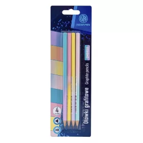   Grafitceruza ASTRA PEN Ombre háromszögletű HB 4 db/bliszter