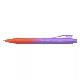 Golyóstoll FABER-CASTELL Flow XB piros-lila