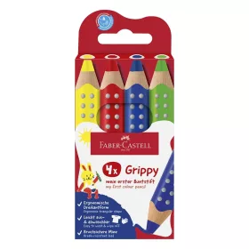 Színes Ceruza FABER-CASTELL Grippy alap színek 4 darabos