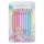 Színes ceruza FABER-CASTELL Sparkle jumbo fém dobozos 10 darabos