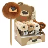 Zseléstoll JUNIOR radírozható 0,7mm pom-pom formával Nose Bear