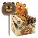 Zseléstoll JUNIOR radírozható 0,7mm pom-pom formával Lion