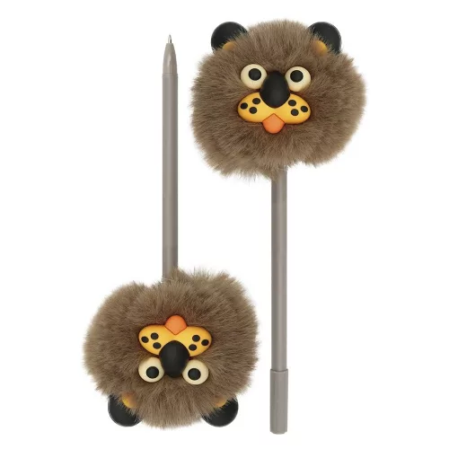 Zseléstoll JUNIOR radírozható 0,7mm pom-pom formával Lion