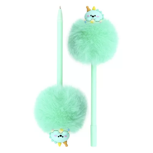 Zseléstoll JUNIOR radírozható 0,7mm pom-pom formával Pasztell színek