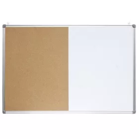   Kombitábla OPTIMA 45x60 parafa/mágneses törölhető alumínium keret