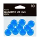 Táblamágnes GRAND 20mm kék 10 darabos