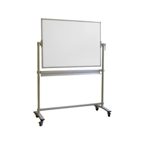   Átfordítható tábla MEMOBE mobil mágneses kétoldalas 90x120 cm magasság 180 cm állvánnyal