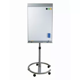   Flipchart tábla OPTIMA mágneses felület gurulós 70x100cm mobil állítható magasság