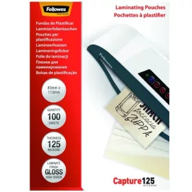   Lamináló fólia FELLOWES 83x113 mm 125 mikron fényes 100/csom