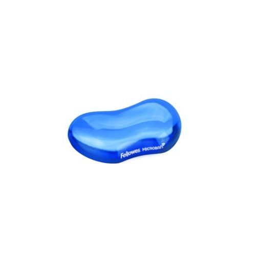 Egéralátét géltöltésű csuklótámasszal FELLOWES Crystal mini kék