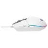 Egér vezetékes LOGITECH G203 Lightsync USB 6 gombos 8000 DPI fehér