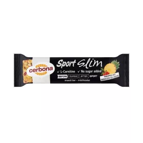 Müzliszelet CERBONA Slim ananászos-goji bogyós 35 g