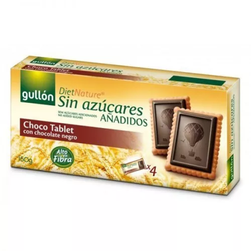 Keksz GULLON Choco Tablet cukormentes 150 g