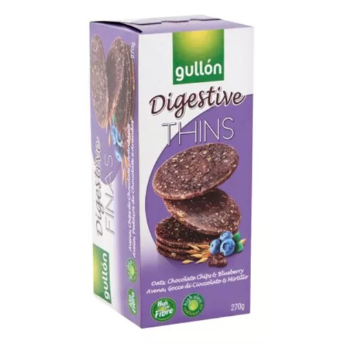 Keksz GULLON Digestive áfonyás 270 g