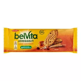 Keksz BELVITA Jó Reggelt! mézes és mogyorós 50 g