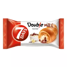   Croissant 7DAYS Double kakaós és vaníliás töltelékkel 80 g