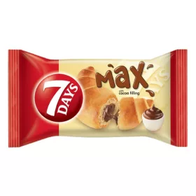 Croissant 7DAYS Max kakaós töltelékkel 80 g