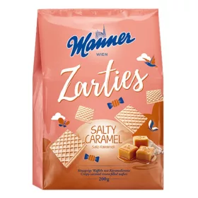 Töltött ostya MANNER Zarties sós-karamellás 200 g