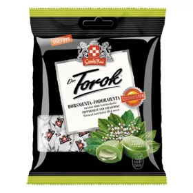   Töltött keménycukorka DR. TOROK borsmentával és fodormentával 75 g